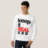 Houd het Echte xxx T-shirt (Voorkant volledig)