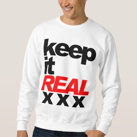 Houd het Echte xxx T-shirt (Voorkant)