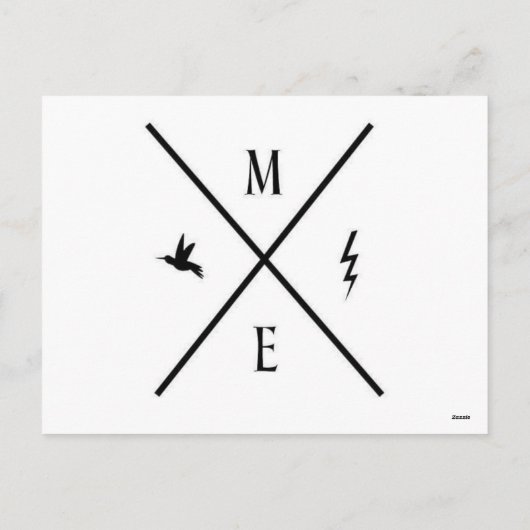 Houd het eenvoudig, Daily Affirmation flash card Feestdagenkaart (Achterkant)