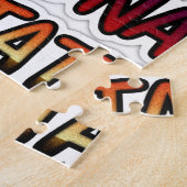 Houd het eenvoudig Hakuna Matata Art Print Legpuzzel (Zijkant)