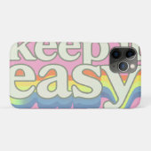 Houd het eenvoudig Retro Pride-typografieontwerp Case-Mate iPhone Case (Achterkant (horizontaal))