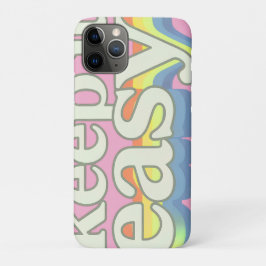 Houd het eenvoudig Retro Pride-typografieontwerp Case-Mate iPhone Case