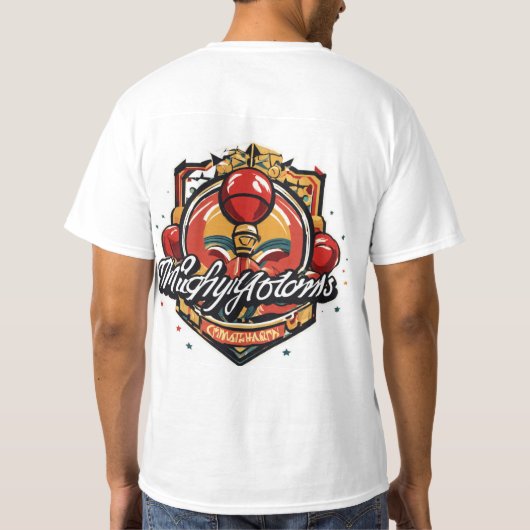 Houd het fris met die jaren 90 nostalgie vibes 🌈 t-shirt (Achterkant)