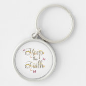 Houd het geloof 1 sleutelhanger (Voorkant)