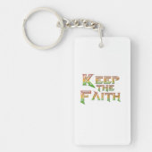 Houd het geloof 2 sleutelhanger (Voorkant)