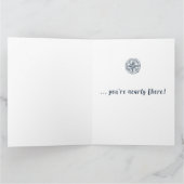 Houd het geloof - je bent er bijna! kaart (Binnen)