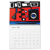 Houd het geloof - Vertrouw op de HEER (Blauw Rood) Kalender (Jan 2027)