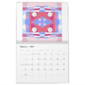 Houd het geloof - Vertrouw op de HEER (Blauw Rood) Kalender (Feb 2027)