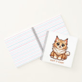 Houd het Giant kitten op Notitieboek (Binnen)