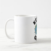 Houd het groen - Natuur & Earth Illustration Koffiemok (Links)