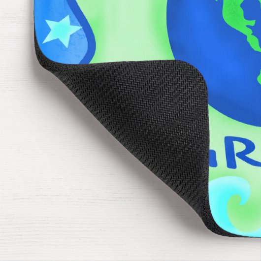 Houd het groene Muismat (Hoek)