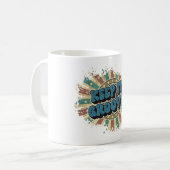 Houd het groovy koffiemok (Voorkant links)
