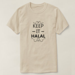 Houd het halal t-shirt