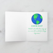 Houd het het Groene Wenskaart van de Dag van de Kaart (Binnen)