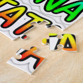 Houd het Jouw Hakuna Matata Kunstprint Legpuzzel (Zijkant)