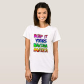 Houd het Jouw Hakuna Matata Kunstprint T-shirt (Voorkant volledig)