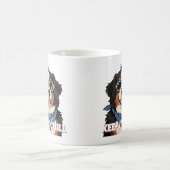Houd het koel Bernese Mountain Dog Kunst Koffiemok (Center)
