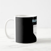 Houd het kort koffiemok (Links)