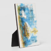 Houd het lampdecor vast fotoplaat (Zijkant)