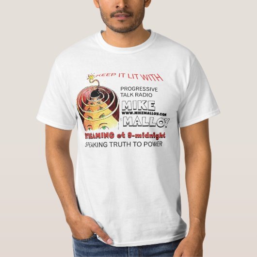 HOUD HET LIT, TRUTHSEEKERs T-shirt (Voorkant)