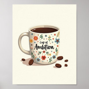 Houd het origineel of ontwerp zelf poster
