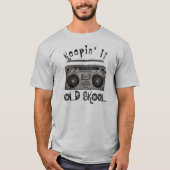 Houd het oude skool t-shirt (Voorkant)