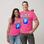 Houd het p-positiviteitscriterium voor spelers en  t-shirt (Unisex)