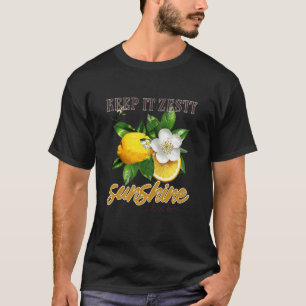Houd het pittig Sunshine Club Lemon Blossom T-shirt