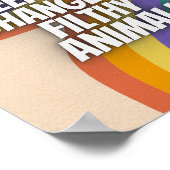 Houd het Poster Change Ya Filthy Animal Retro (Hoek)