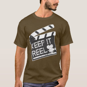 Houd het Reel Gift voor filmmakers en filmventilat T-shirt