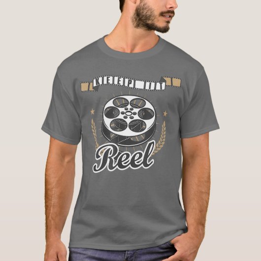 Houd het ReelCadeautje voor filmstudenten en _nxpl T-shirt (Voorkant)
