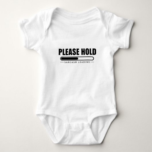 Houd het sarcasme in de gaten romper (Voorkant)