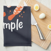 Houd het Shrimple Seafood Shrimp Gag Theedoek (Quarter Fold)