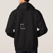 HOUD HET SIMP. VOL 1  HOODIE (Achterkant)