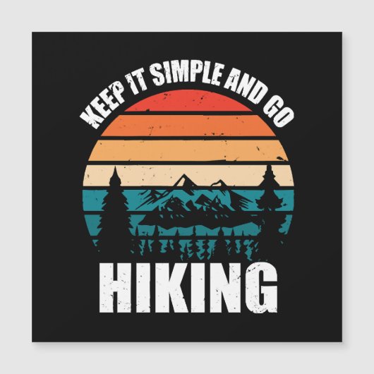 Houd het simpel en ga wandelen (Voorkant)