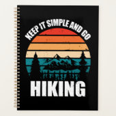Houd het simpel en ga wandelen planner (Voorkant)