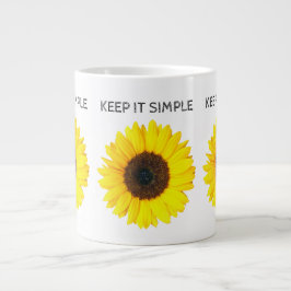Houd het Simpel Grote Koffiekop
