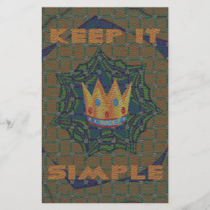 Houd het Simpel: Het Koninklijke Helderheid Patroo Briefpapier