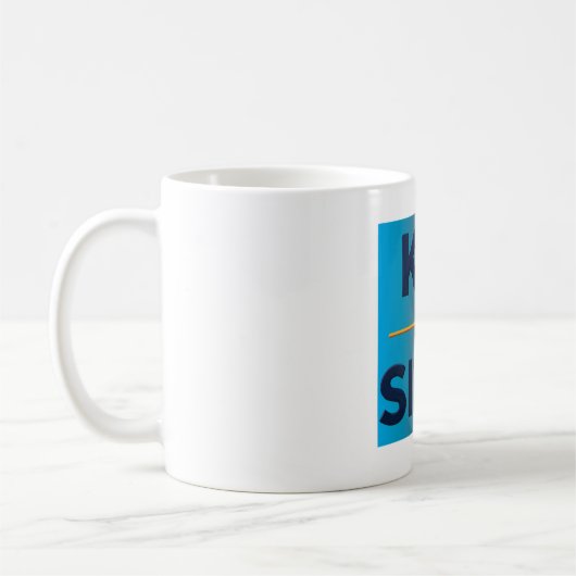 Houd het Simpel Koffiemok (Links)