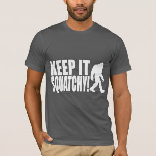 HOUD HET SQUATCHY! BIGFOOT VINDEN - CLASSIC BOBO T-SHIRT