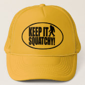 HOUD HET SQUATCHY! BIGFOOT VINDEN - CLASSIC BOBO TRUCKER PET (Voorkant)