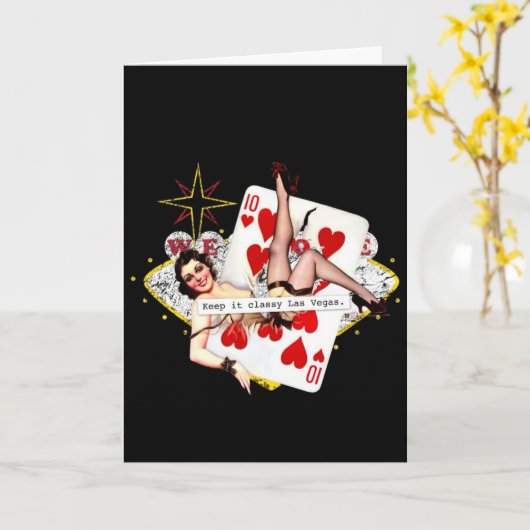 Houd het stijlvol Las Vegas Kaart (Gele Bloem)