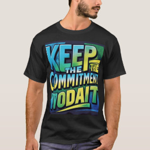Houd het T-shirt ontwerp (Zazzle)