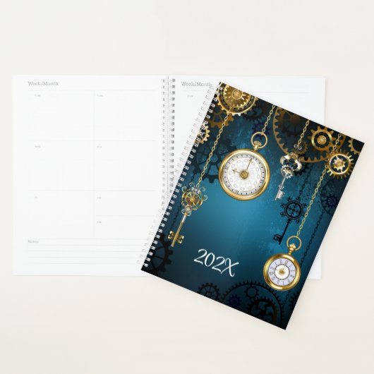 Houd het tijdig op Maat gemaakte Jaar Planner (Display)