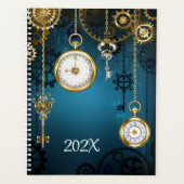 Houd het tijdig op Maat gemaakte Jaar Planner (Voorkant)