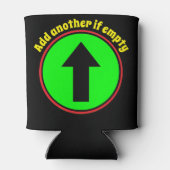 Houd het vol blikjeskoeler (Achterkant)