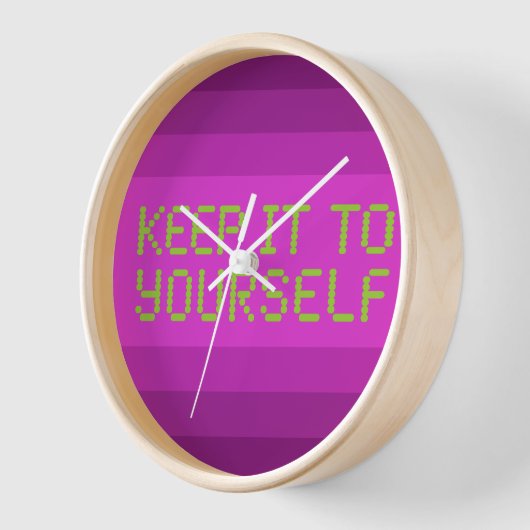 Houd het voor jezelf Pink Gfx (Hoek)