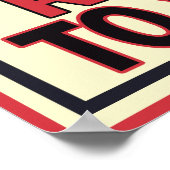 Houd het voor uzelf Poster (Hoek)