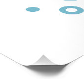 Houd het zee zonder plastic perfect poster (Hoek)