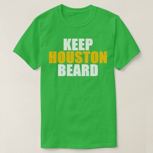 HOUD HOUSTON BEARD 2 T-SHIRT (Design voorkant)